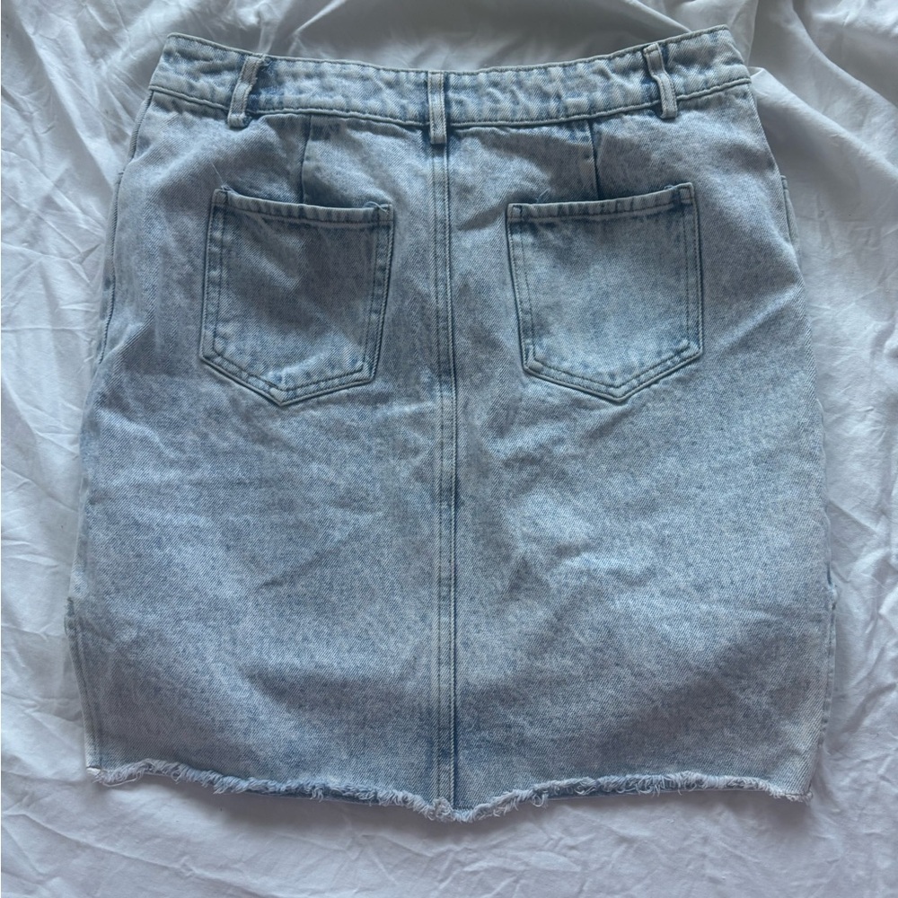 Denim Blue Women's Skirt - Picture 5 of 5